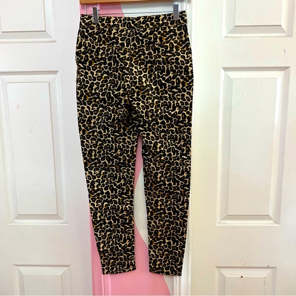 Free People Cheetah Print Skinny Jeans - Picture 3 of 4